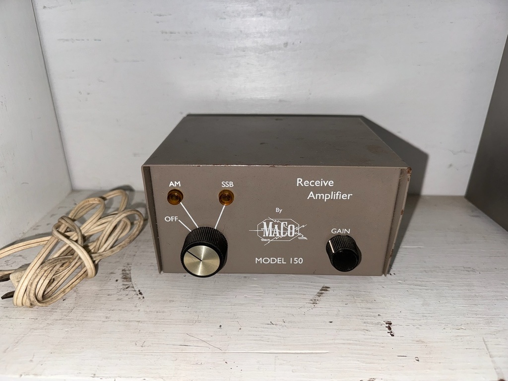 Maco 150 Receive Amplifier / PreAmp (USED)