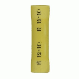 YVBC - Yellow Vinyl Butt Connector 10-12AWG